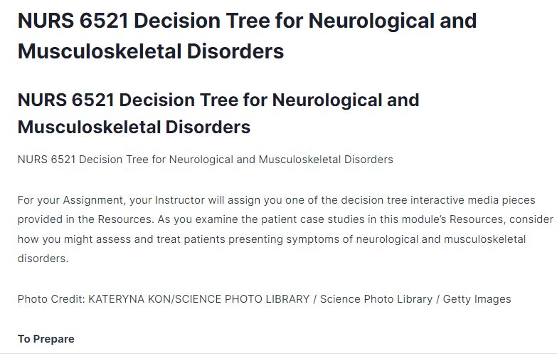 nurs 6521 decision tree for neurological and musculoskeletal disorders nurs 6521 decision tree for neurological and musculoskeletal disorders