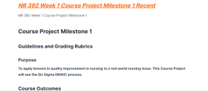 nr 392 week 1 course project milestone 1