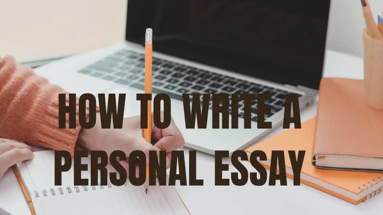 tips for writing an effective personal essay