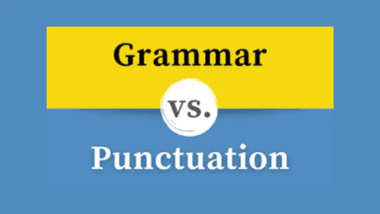 Grammar vs. Punctuation – What’s the Difference?