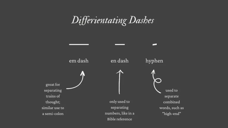 When Should You Use a Dash in Writing?